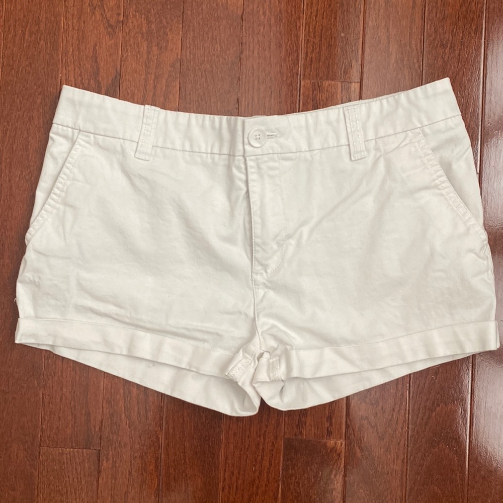 Ivy & Moon White Shorts